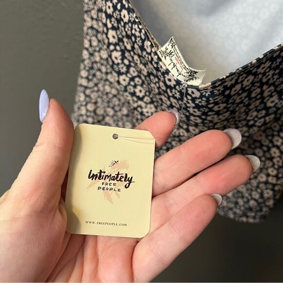 Free People Talk Back Bodysuit in Black Combo - Picture 11 of 12